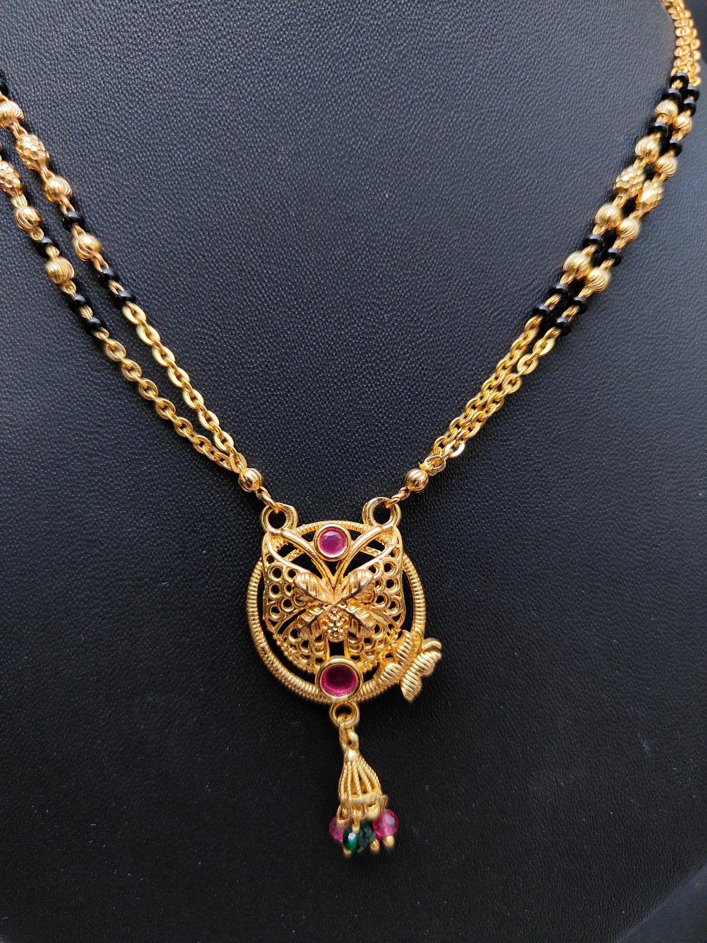 Beautiful butterfly mangalsutra