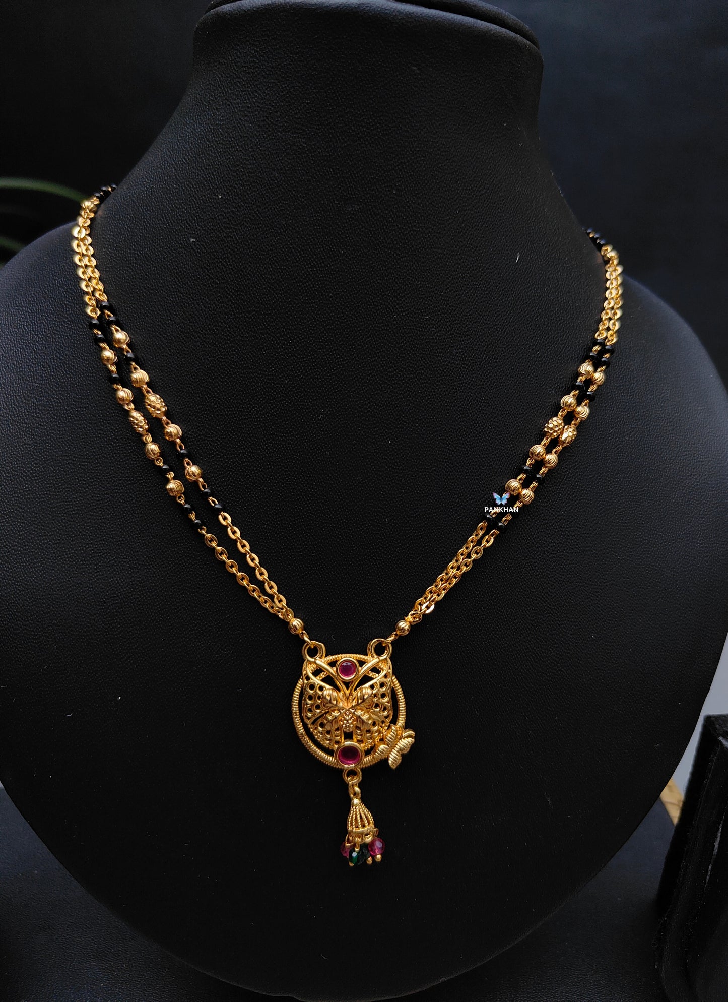 Beautiful butterfly mangalsutra