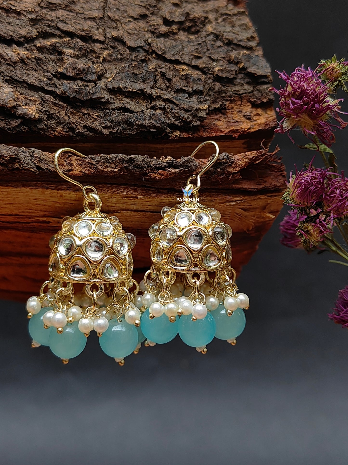 Beautiful jhumka style hanging earrings 😍