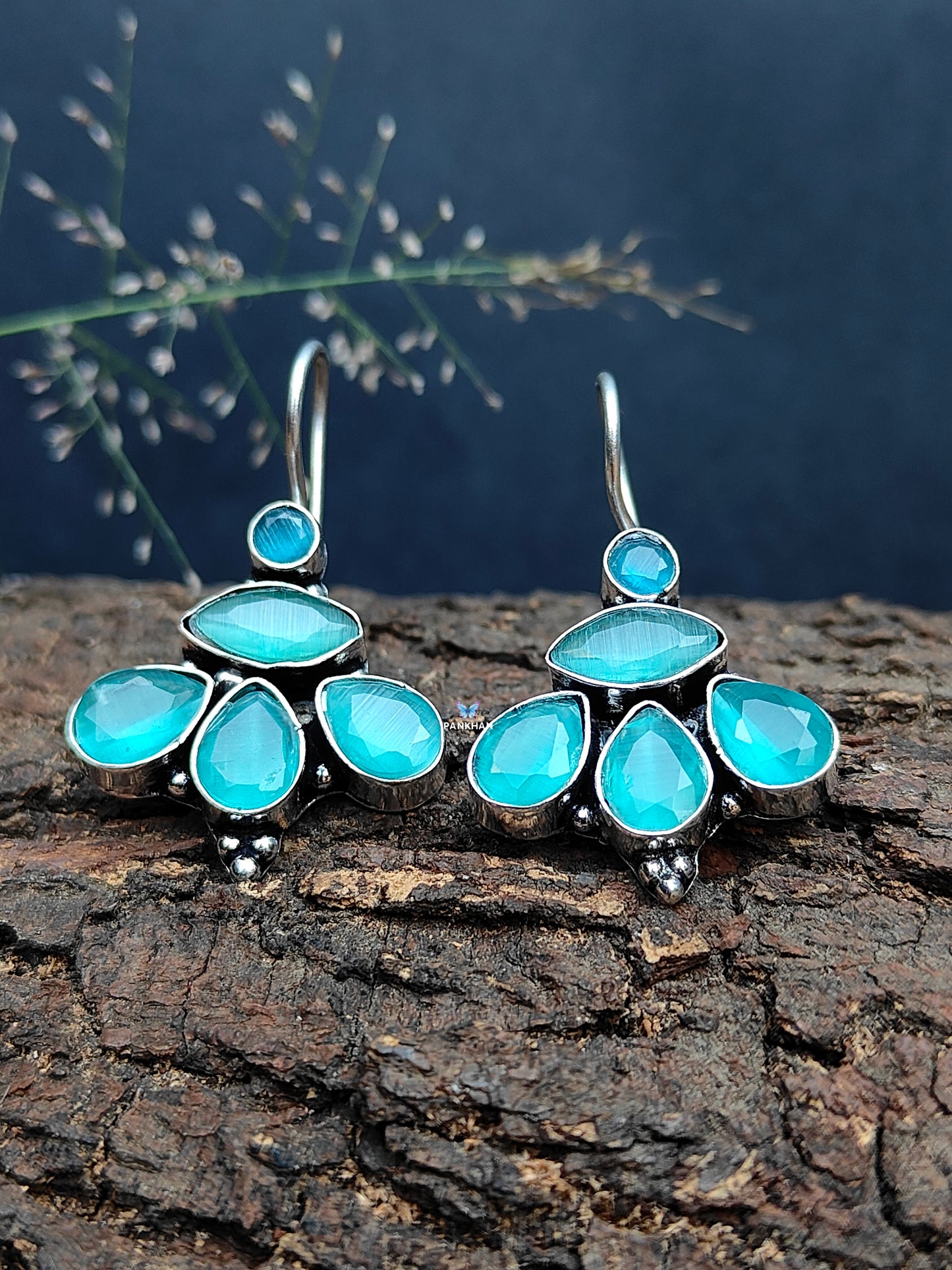 Sadafuli Oxidised earrings