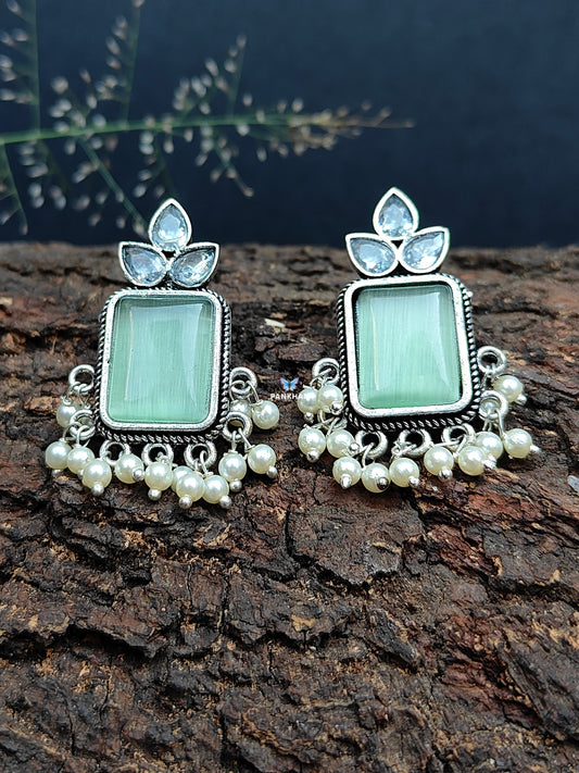 Siya Oxidised earrings