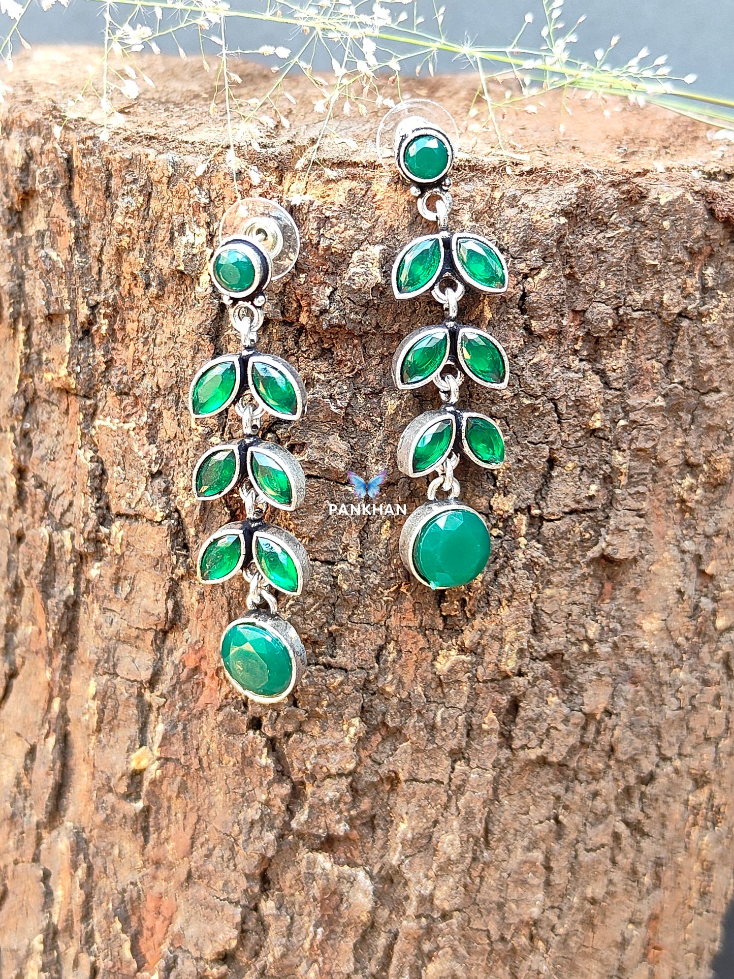 Isha Oxidised earrings