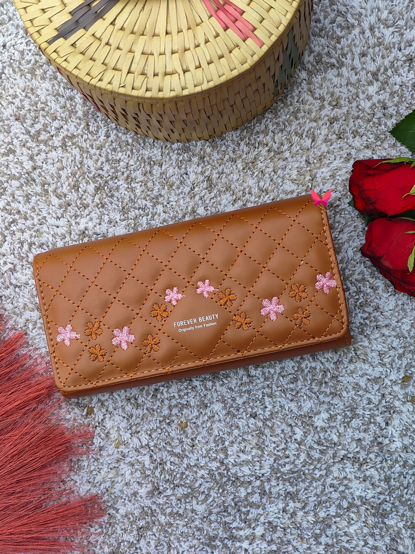 Beautiful embroidery wallets