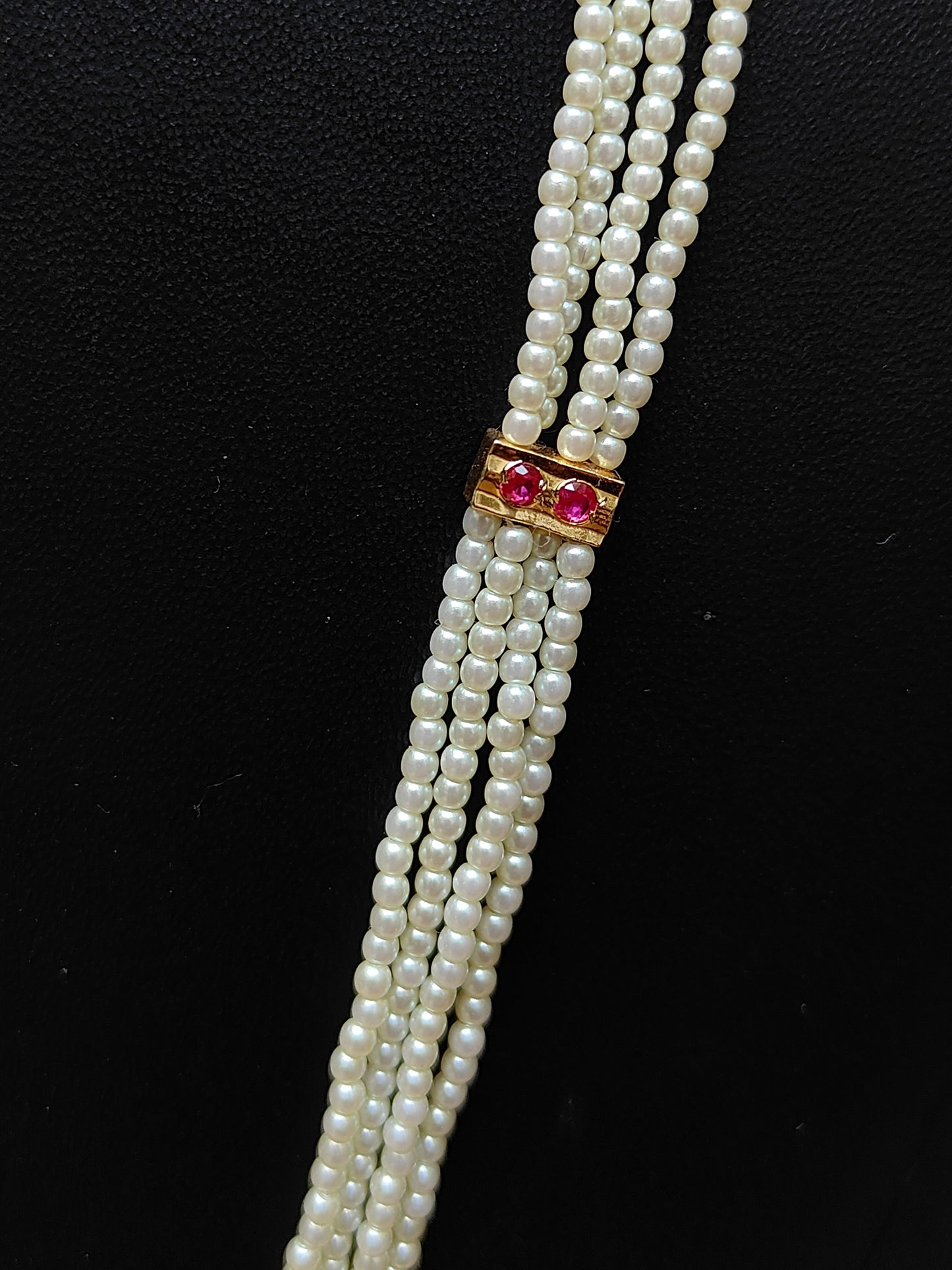 Beautiful traditional long Tanmani Necklace