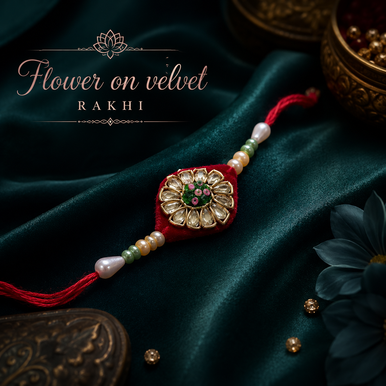 Flower on Velvet