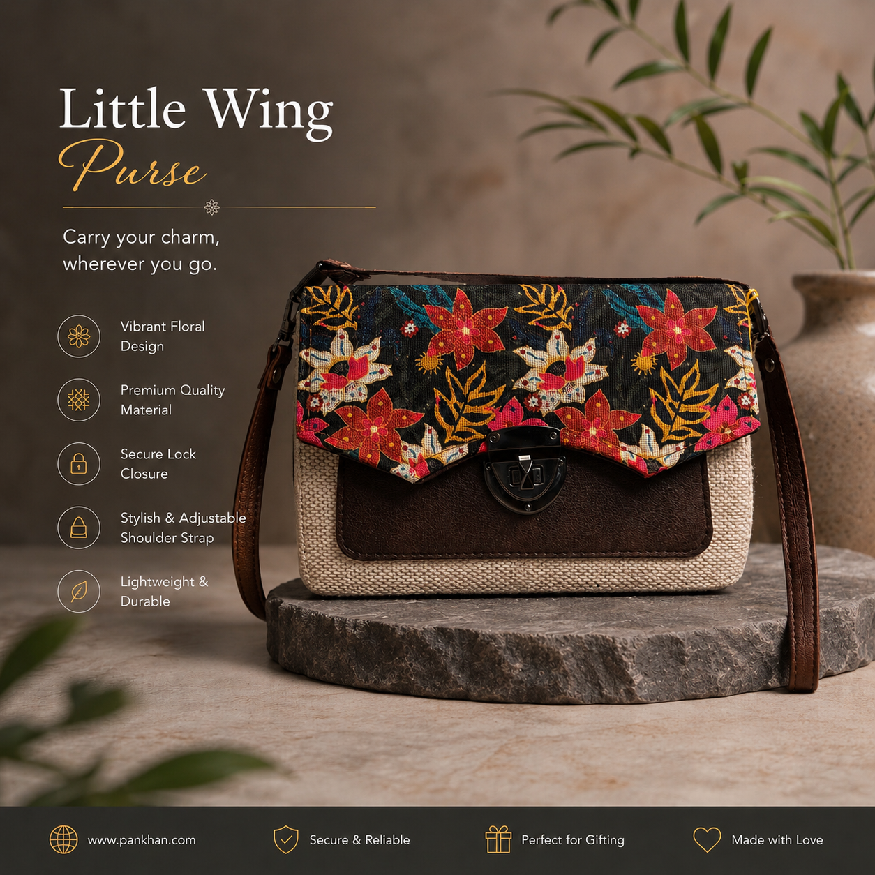 Little wing small purse