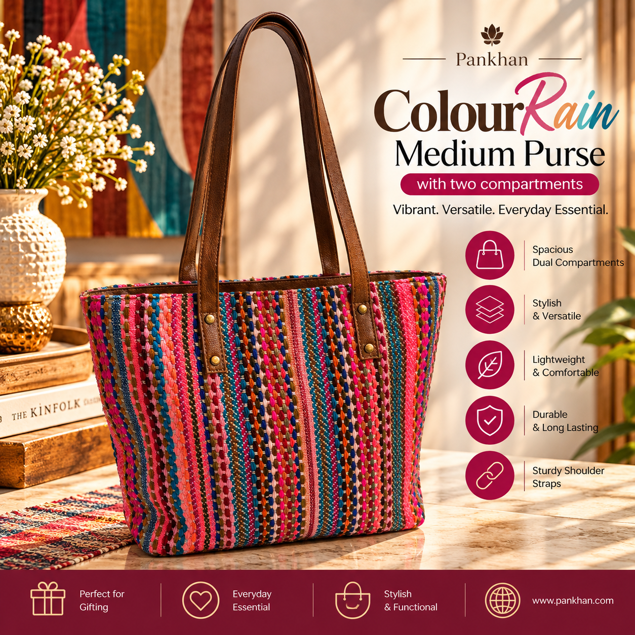 ColourRain Medium - 2 Compartments 
