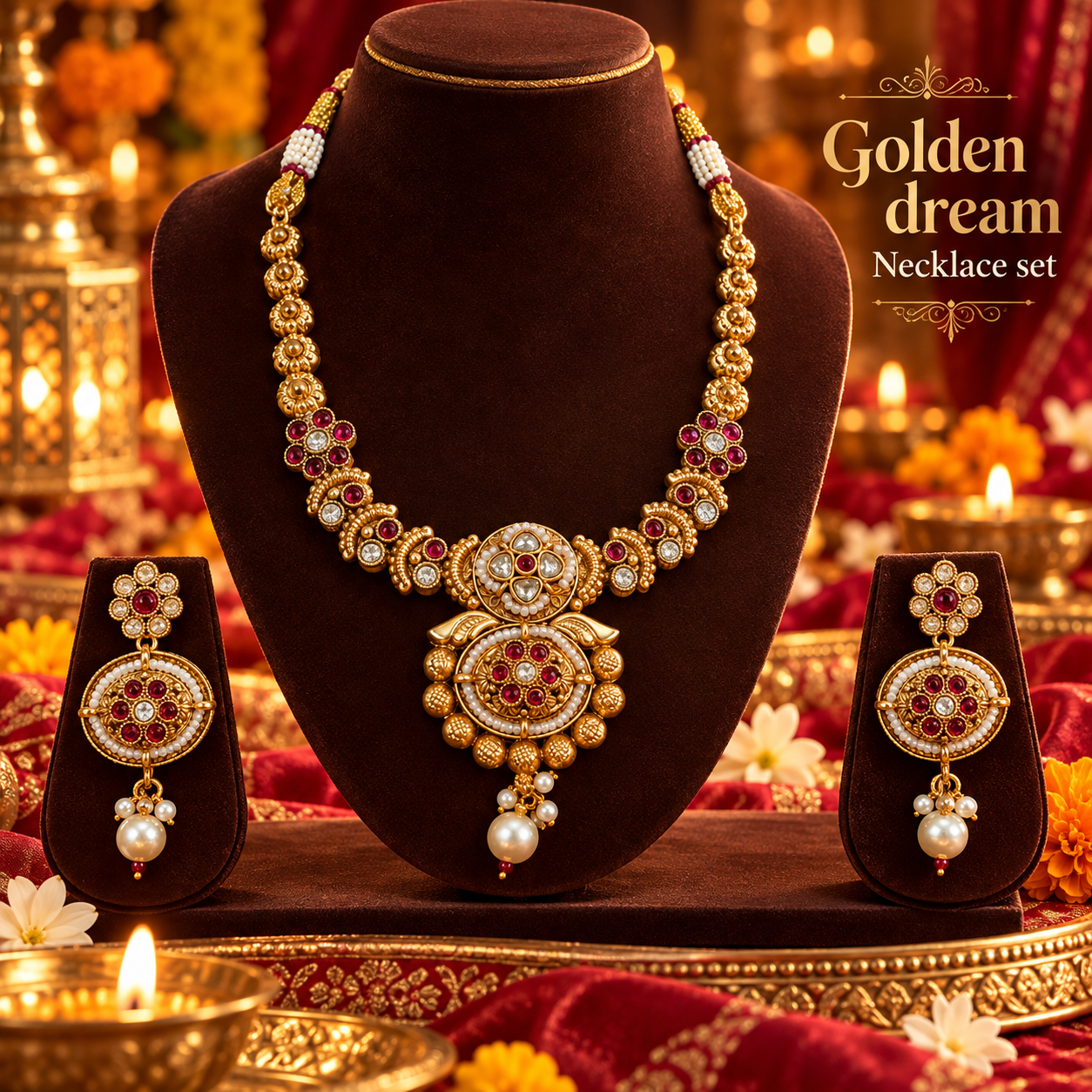 Golden Dream Necklace set