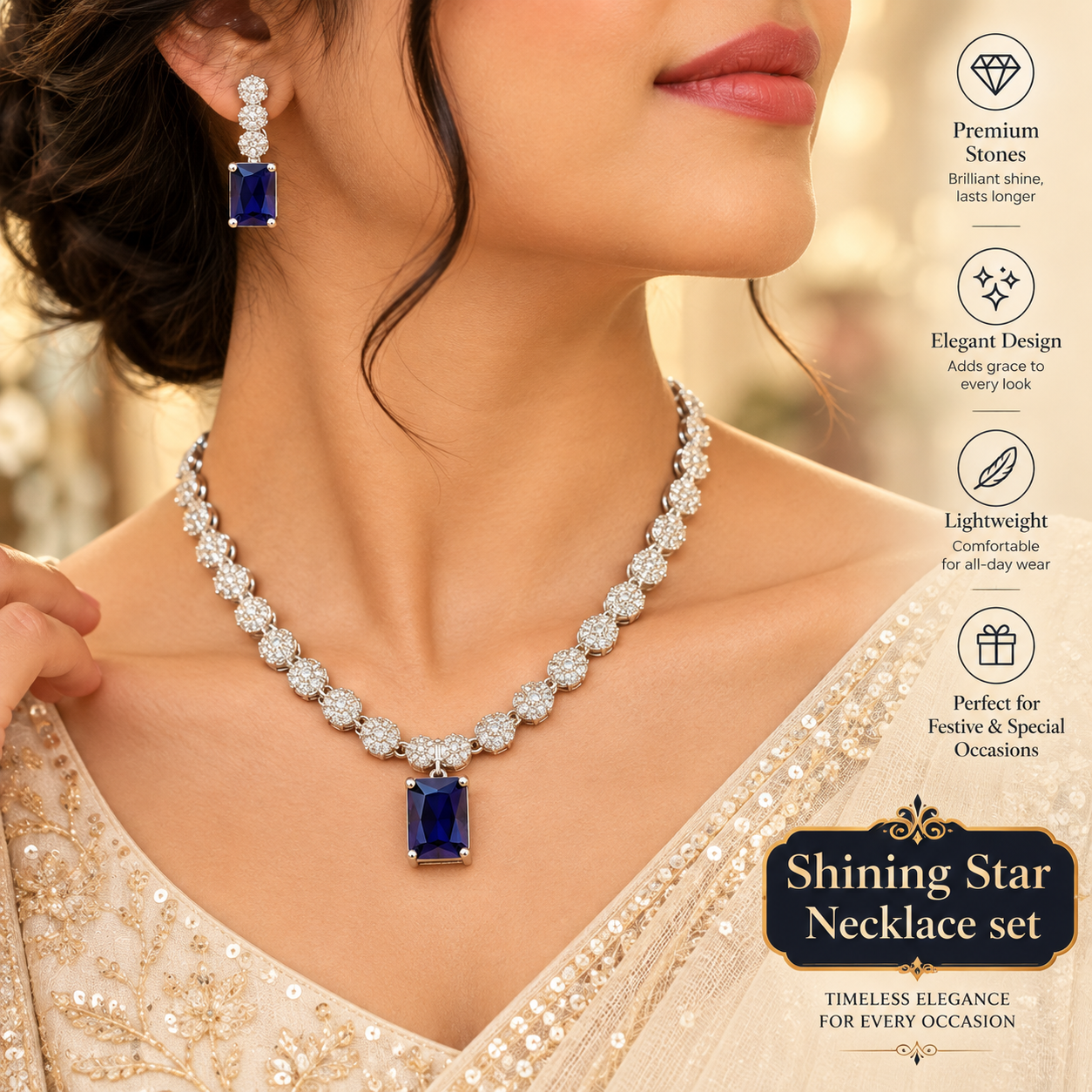 Shining Star Necklace set 